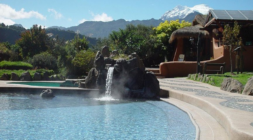 Papallacta Hot Springs, Napo Province, Ecuador